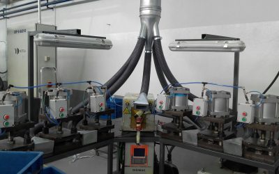 Aspiración industrial en cuchillería